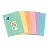 Libreta escolar oxford easybook tapa plastico din a5 48 hojas horizontal colores pastel surtidos