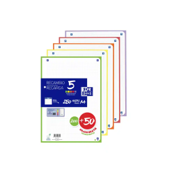 Recambio oxford din a4...