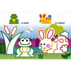 Cuaderno de colorear susaeta colorea a mis amigos 12 paginas 20x27 cm