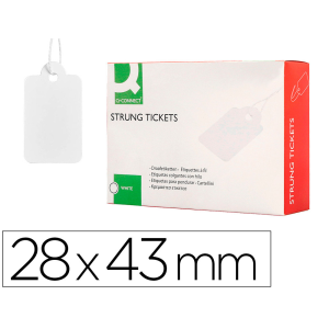 Etiquetas colgantes...