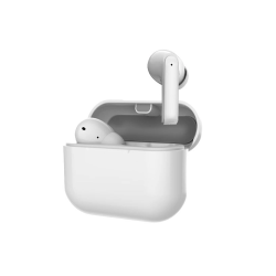 Auricular daewoo tws in-ear bluetooth 5.3 con estuche de carga usb tipo-c autonomia 6 horas color blanco