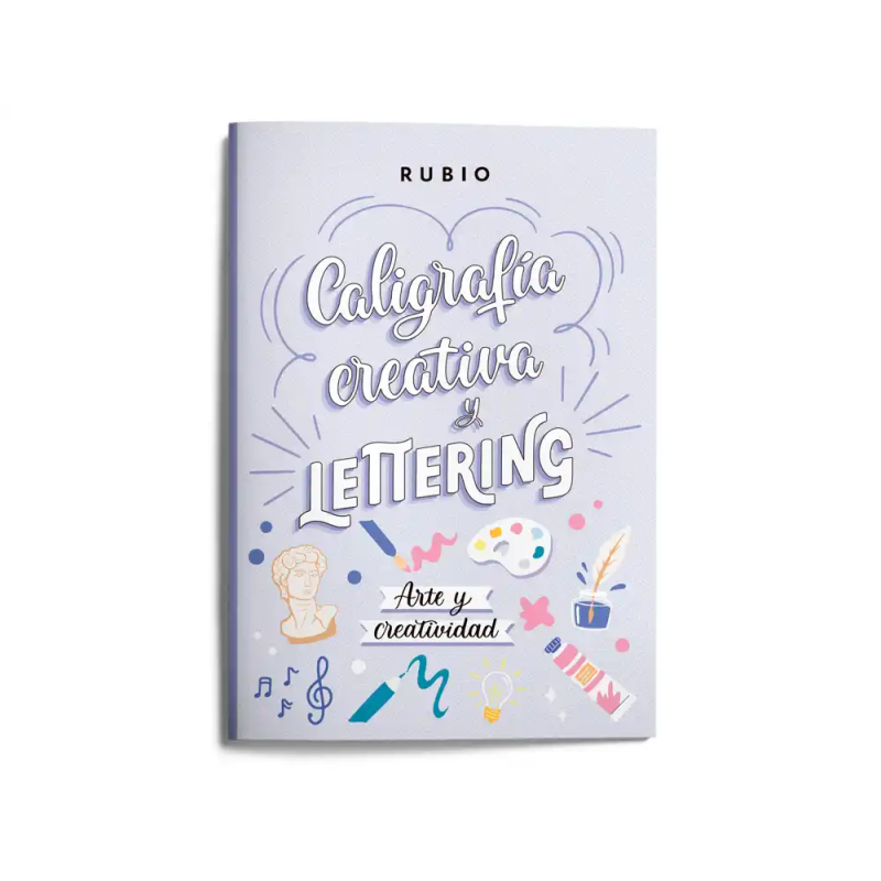 Cuaderno rubio lettering caligrafia creativa arte y creatividad