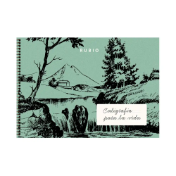Cuaderno rubio caligrafia...