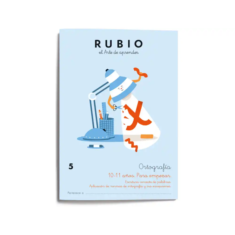 Cuaderno rubio ortografia 5