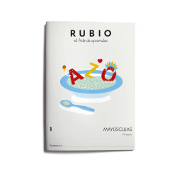 Cuaderno rubio mayusculas 1
