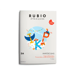 Cuaderno rubio mayusculas 2a