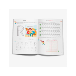 Cuaderno rubio mayusculas 2b