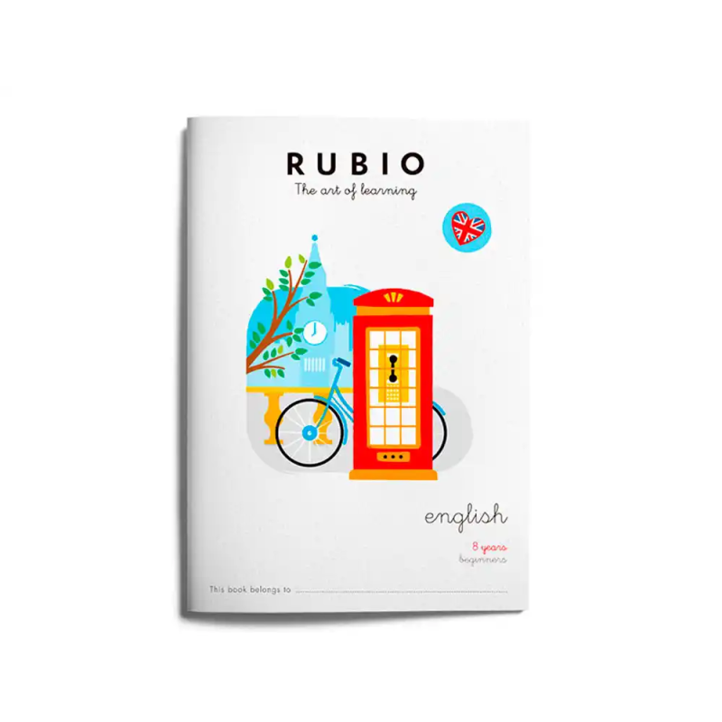 Cuaderno rubio english 8 years beginners