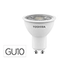 Bombilla led toshiba gu10 5.5w 3000k luz calida