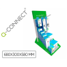 Regleta q-connect enchufe multiple expositor de sobremesa con 10 unidades surtidas 680x300x580 mm