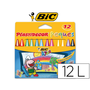 Lapices cera plastidecor...