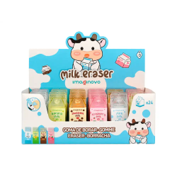 Goma de borrar imaginovo erase it batidos colores surtidos