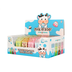 Goma de borrar imaginovo erase it batidos colores surtidos