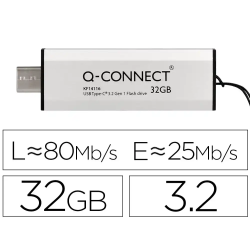 Memoria usb q-connect flash...