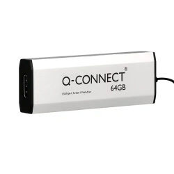 Memoria usb q-connect flash drive 64 gb 3.2 tipo c