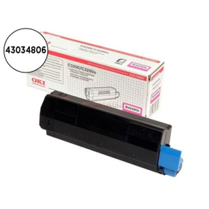 Toner oki c3200 magenta...