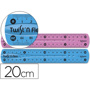 Regla maped plastico...