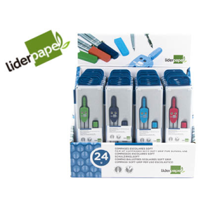 Compas liderpapel con mango...