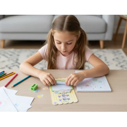 Bloc notas adhesivas imaginovo meow 20 hojas cuaderno 70x70 mm