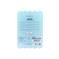 Bloc notas adhesivas imaginovo meow 20 hojas telefono 70x70 mm