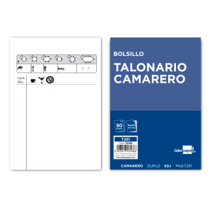 Talonario liderpapel...