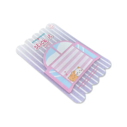 Bloc notas adhesivas imaginovo meow 20 hojas ventana 70x70 mm