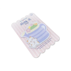 Bloc notas adhesivas imaginovo meow 20 hojas florero 70x70 mm