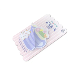 Bloc notas adhesivas imaginovo meow 20 hojas florero 70x70 mm