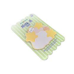 Bloc notas adhesivas imaginovo meow 20 hojas nubes 70x70 mm