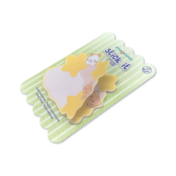 Bloc notas adhesivas imaginovo meow 20 hojas nubes 70x70 mm