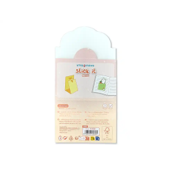 Bloc notas adhesivas imaginovo bunny con soporte 20 hojas verde 60x125 mm