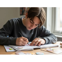 Bloc notas adhesivas imaginovo foodies cafe 20 hojas tamaños surtidos