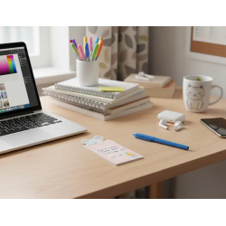 Bloc notas adhesivas imaginovo letter con mensaje trasero elefante 20 hojas 85x164 mm