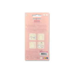 Bloc notas adhesivas imaginovo letter con mensaje trasero perro 20 hojas 85x164 mm