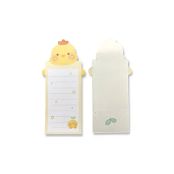 Bloc notas adhesivas imaginovo letter con mensaje trasero pollito 20 hojas 85x164 mm