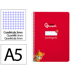 Cuaderno espiral liderpapel...