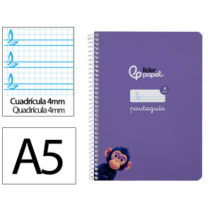 Cuaderno espiral liderpapel...