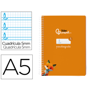 Cuaderno espiral liderpapel...