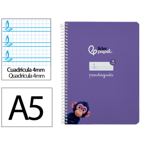 Cuaderno espiral liderpapel...