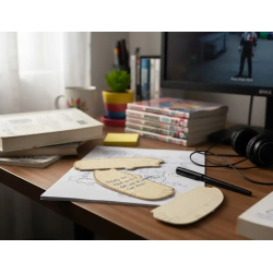 Bloc notas adhesivas imaginovo letter con mensaje trasero gato 20 hojas 85x164 mm