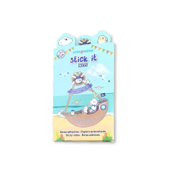 Notas adhesivas imaginovo stick it! notebook 20 notas adhesivas pirata tamaños surtidos brujula