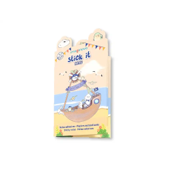 Notas adhesivas imaginovo stick it! notebook 20 notas adhesivas pirata tamaños surtidos bandera