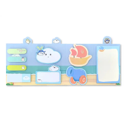 Notas adhesivas imaginovo stick it! notebook 20 notas adhesivas pirata tamaños surtidos cañón