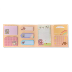 Notas adhesivas imaginovo stick it! notebook 20 notas adhesivas osito tamaños surtidos