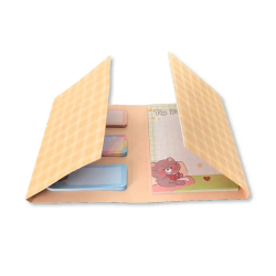 Notas adhesivas imaginovo stick it! notebook 20 notas adhesivas osito tamaños surtidos