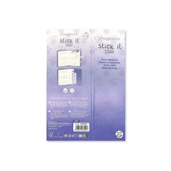 Bloc notas adhesivas imaginovo marcapaginas gato 120 hojas 8x15x48 mm