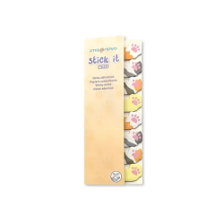 Bloc notas adhesivas imaginovo marcapaginas patita perro 120 hojas 8x15x48 mm