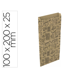 Sobre papel basika kraft...