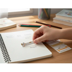 Bloc notas adhesivas imaginovo marcapaginas perrito 120 hojas 8x15x48 mm