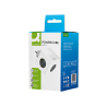 Regleta q-connect de cubo enchufe multiple power cube 6 en 1 directo pared 3 tomas de corriente+2 usb+1 usb c